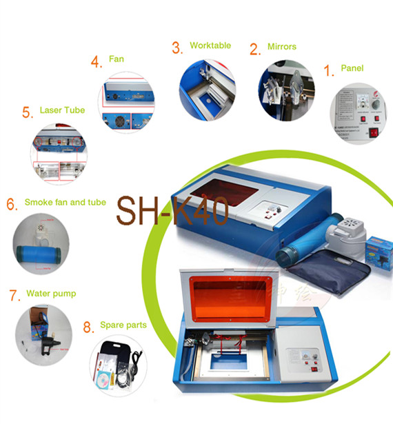 SH-K40 Laser Engraving Machine