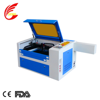 350 PMI guide rail co2 laser engraving and cutting machine